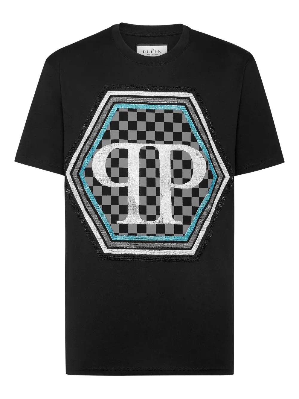 

Футболка с принтом Philipp Plein, черный