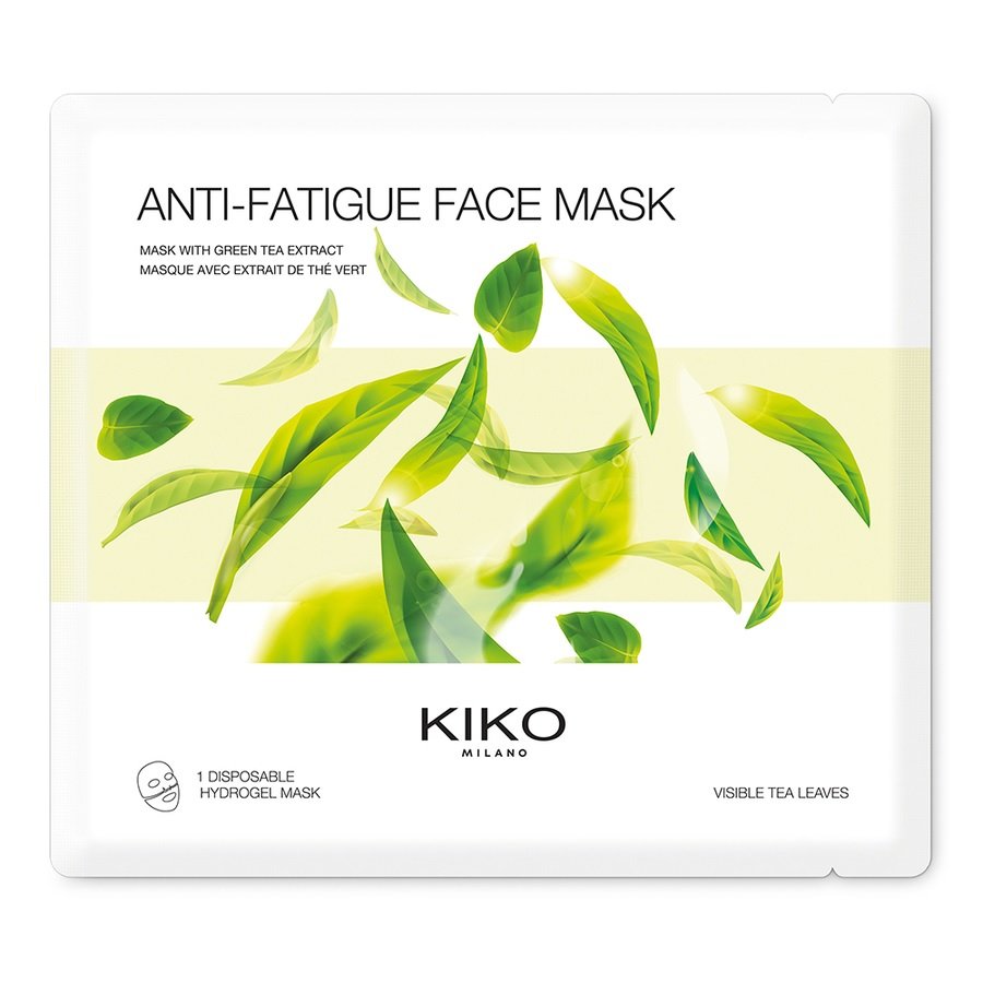 

KIKO Milano, Antifatigue Face Mask, Гидрогелевая увлажняющая маска для лица с экстрактом зеленого чая