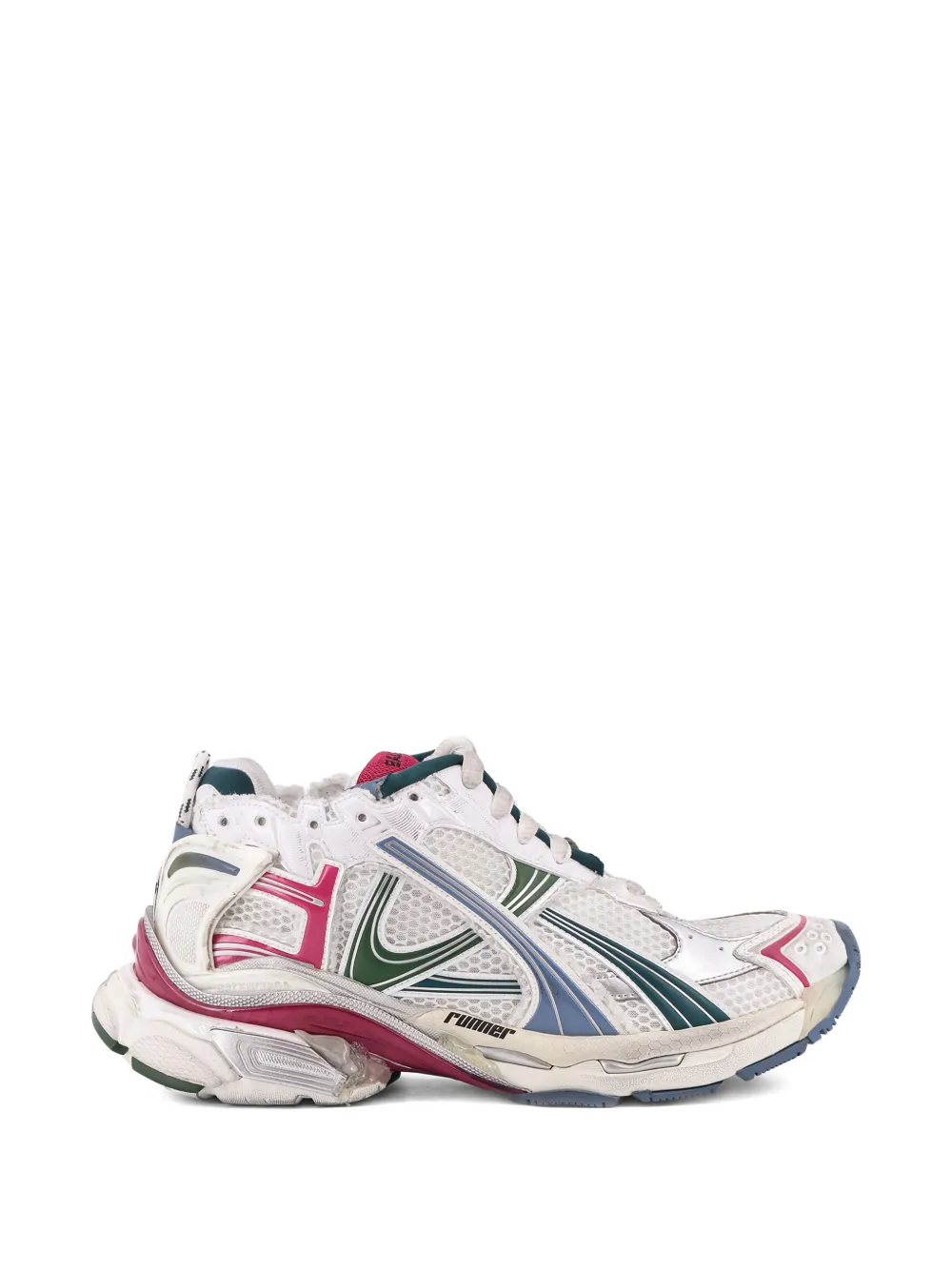 

Кроссовки с логотипом Balenciaga, белый