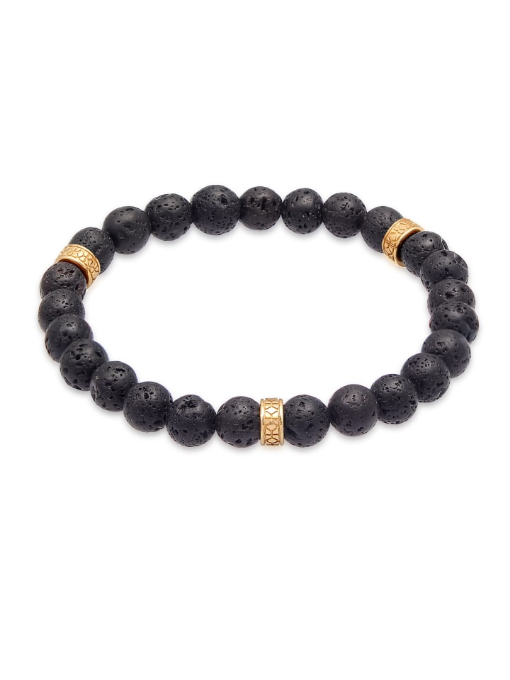 

KUZZOI Браслет из серебра 925 пробы с золотым шариком