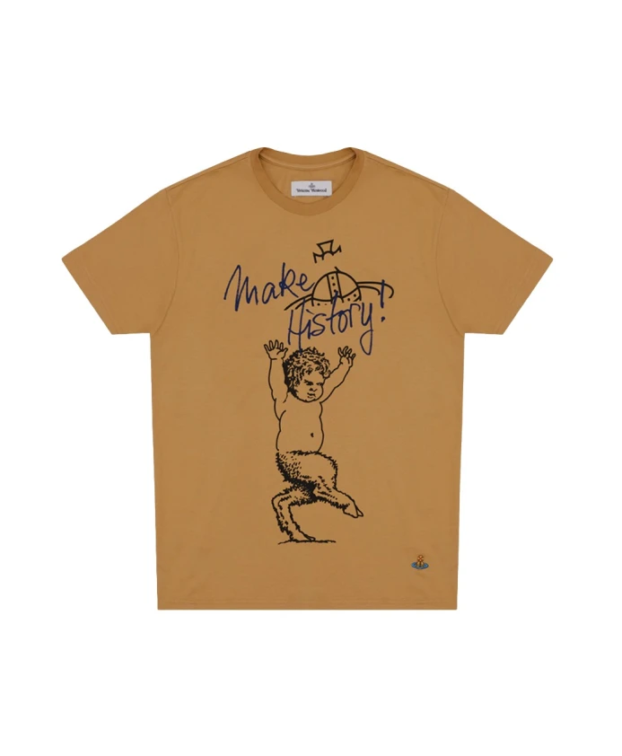 

Классическая футболка Fawn Vivienne Westwood, бежевый