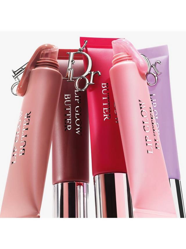 Addict Lip Glow Butter 101 Glazed Pink и Backstage Rosy Glow Blush 001 Pink набор DIOR — фото 4