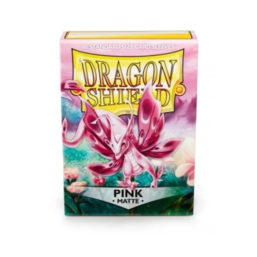 

Стандартные рукава – матовый розовый (60), Dragon Shield - Card Sleeves - Standard Matte