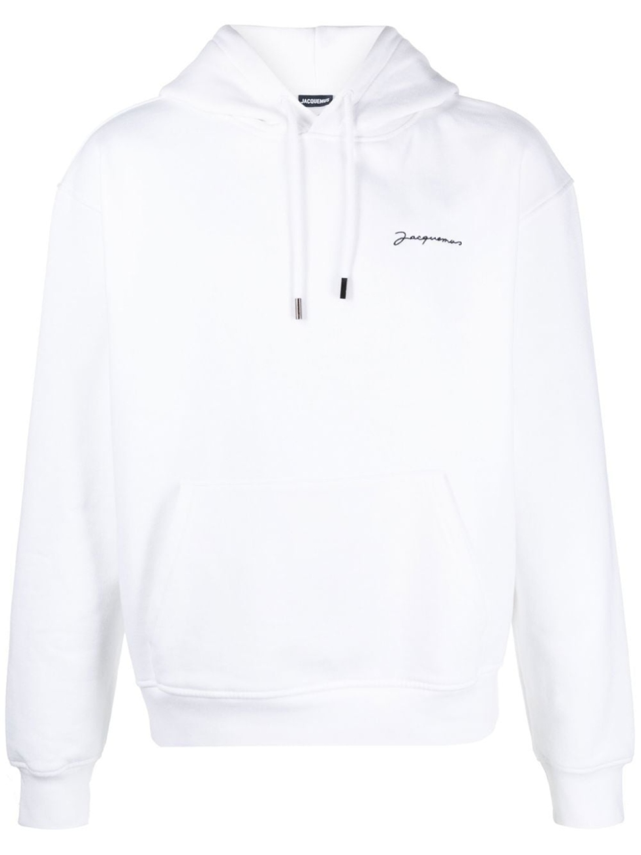 

Jacquemus худи Le Sweatshirt Brodé из органического хлопка, белый