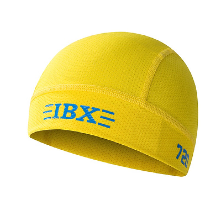 

He Jiagong Новая быстросохнущая кепка для хоккея, для детей, подростков и взрослых, влагоотводящая, устойчивая к запахам, для роликов и хоккея на траве, желтая с синим текстом, универсальный размер