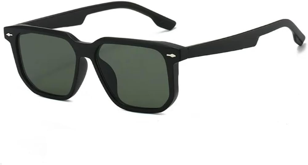 

Ретро солнцезащитные очки для женщин, модные дизайнерские градиентные очки для мужчин, трендовые очки в стиле панк с заклепками, солнцезащитные очки UV400 SZVVBKK, Black Green