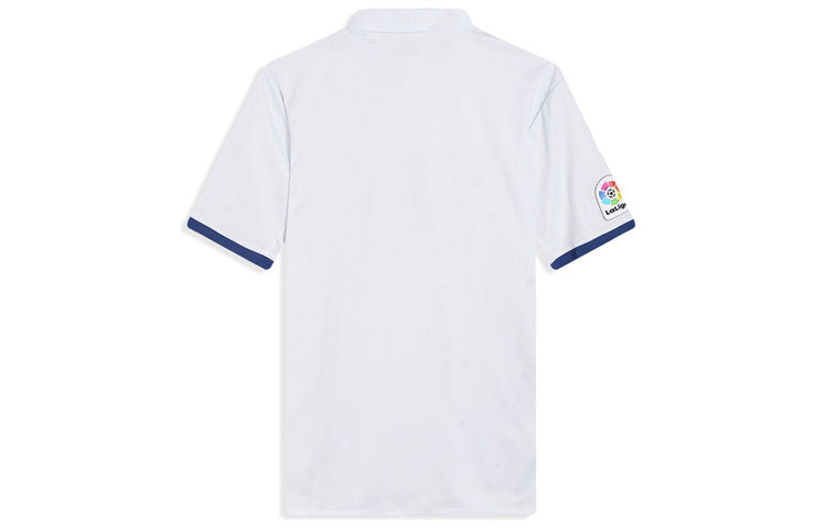 Джерси adidas real Madrid 16-17 Season Fan Edition Home Alphabet Logo Stripe Sports Soccer/Football Short Sleeve Jersey White — фото 2