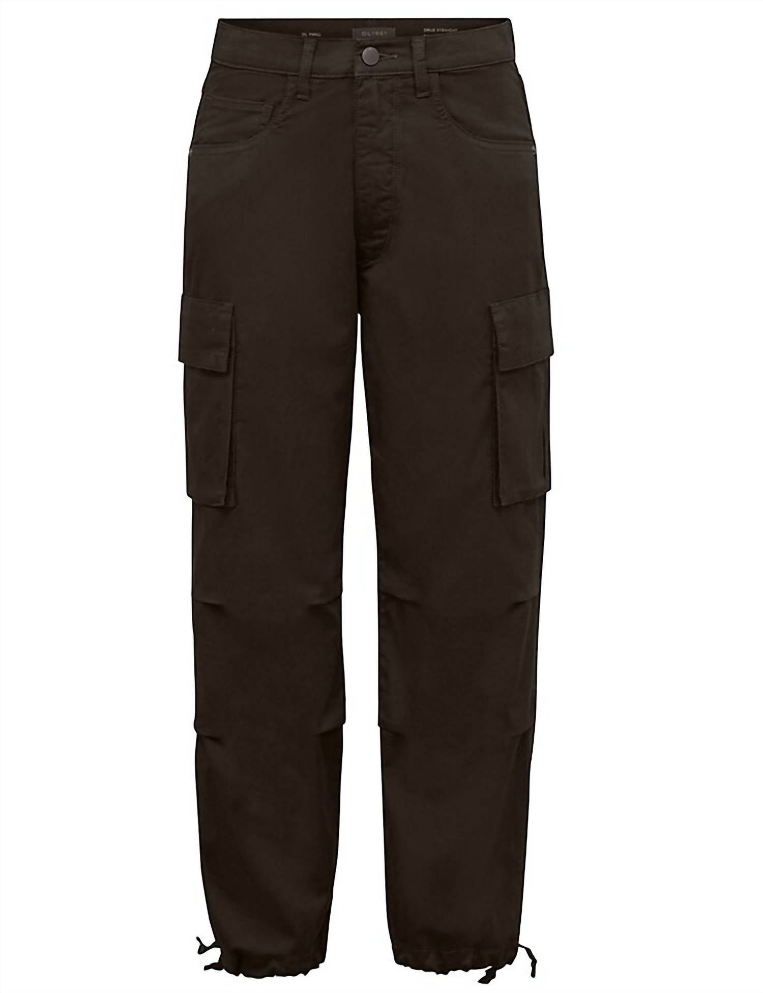 

Женские брюки-карго Gwen Джоггеры Twill черного цвета DL1961 - Women's
