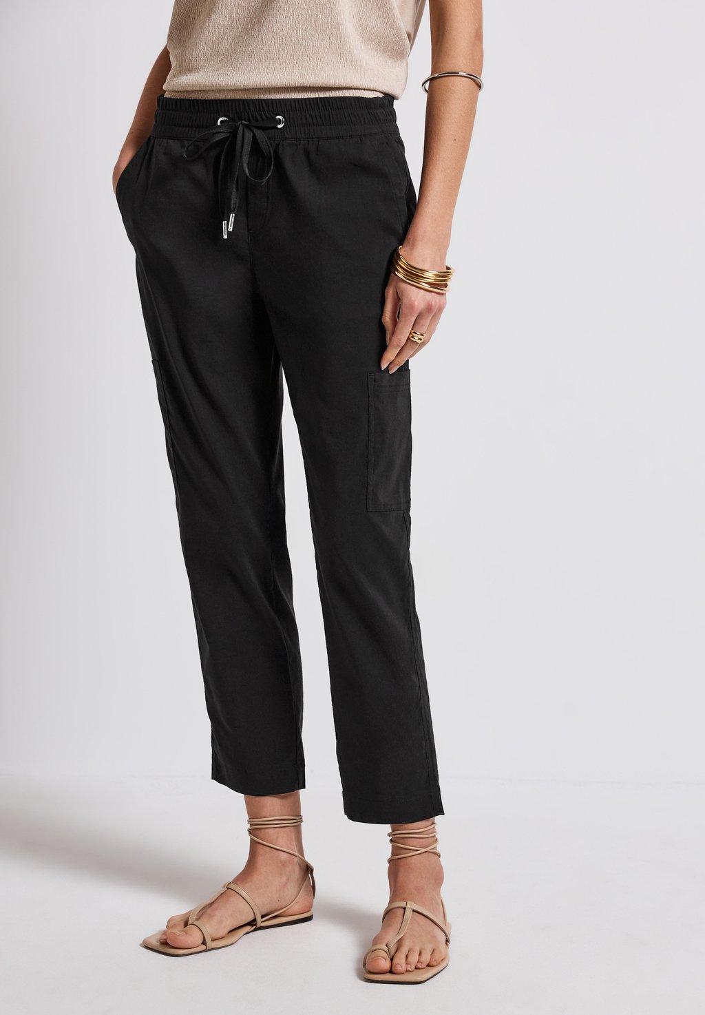 

Брюки MIT TASCHEN Street One, черный