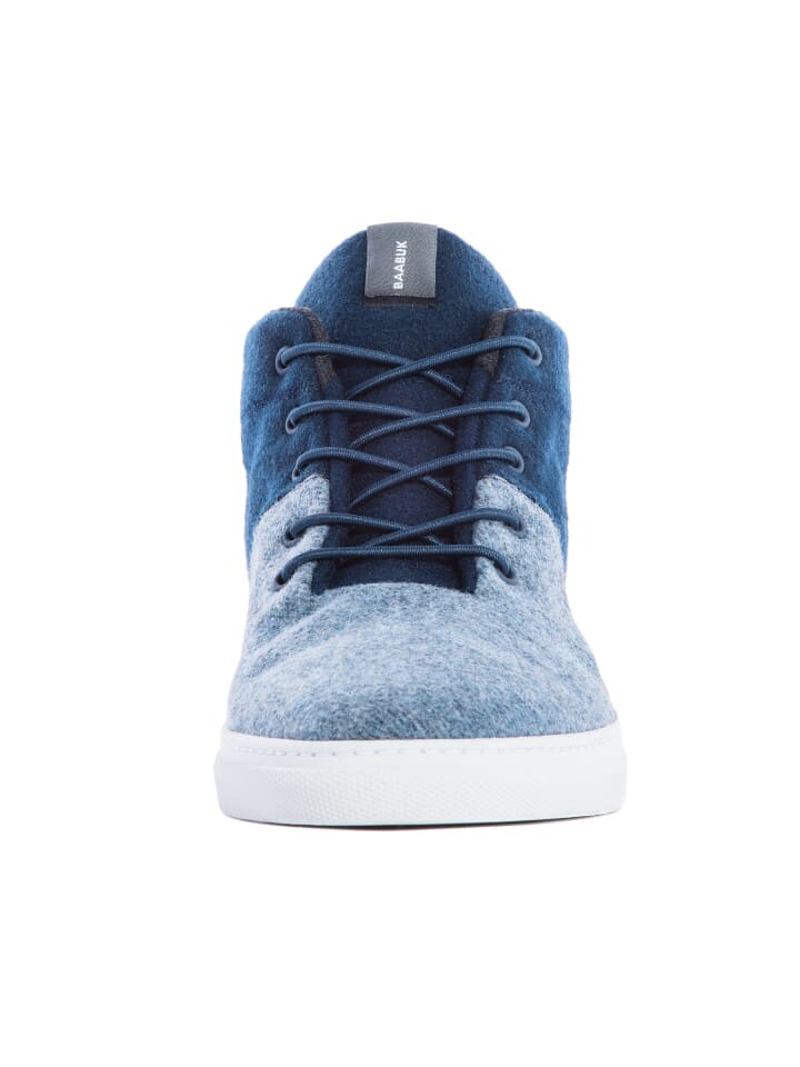 Высокие кроссовки Baabuk Sneaker Hi Sky Wooler, цвет jeans blue — фото 3