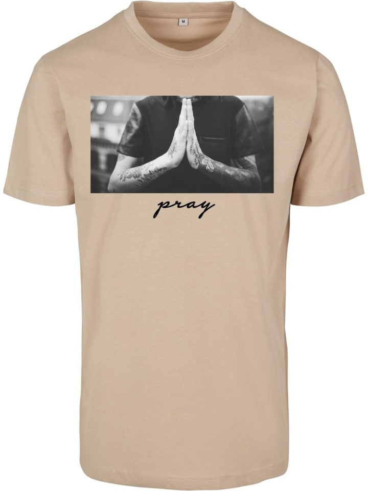 

Футболка Mister Tee, бежевый