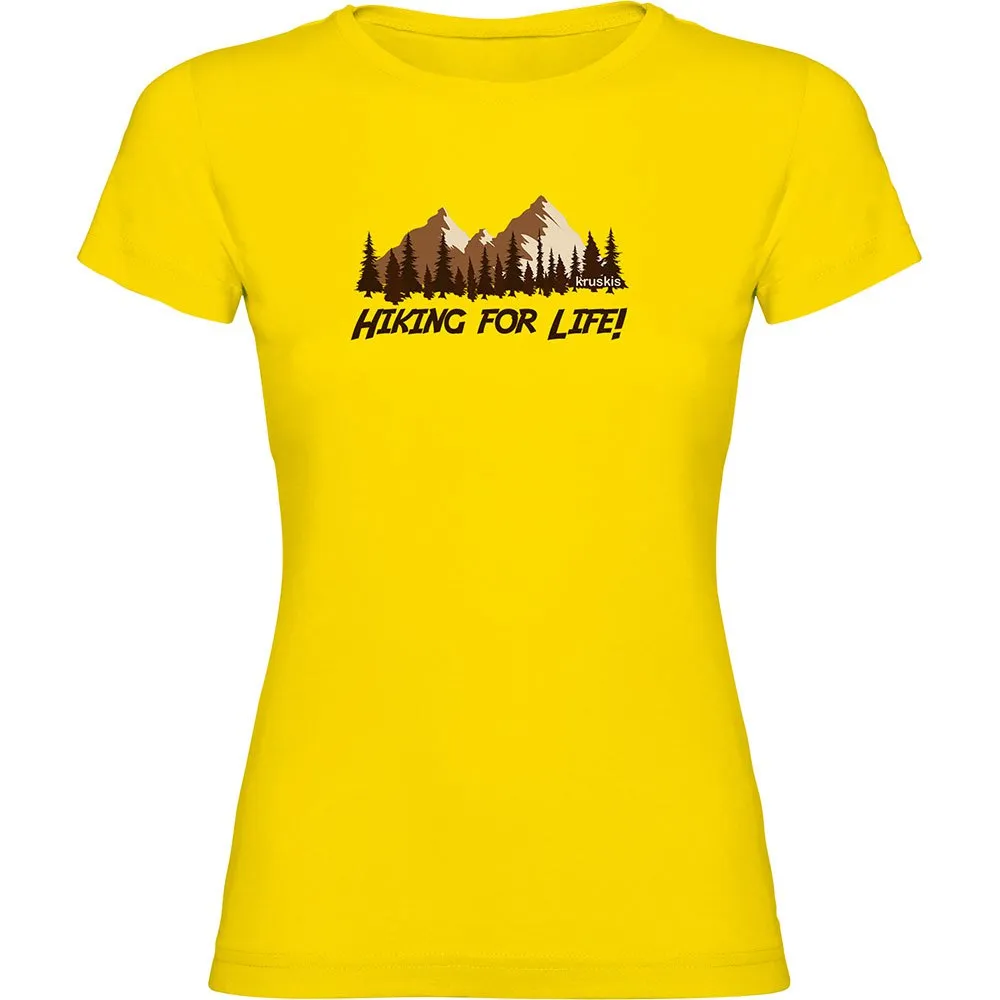 

Футболка Kruskis Hiking For Life, желтый
