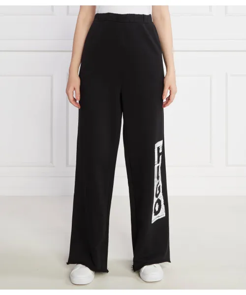 

Спортивные штаны Nasuede Loose fit Hugo, черный