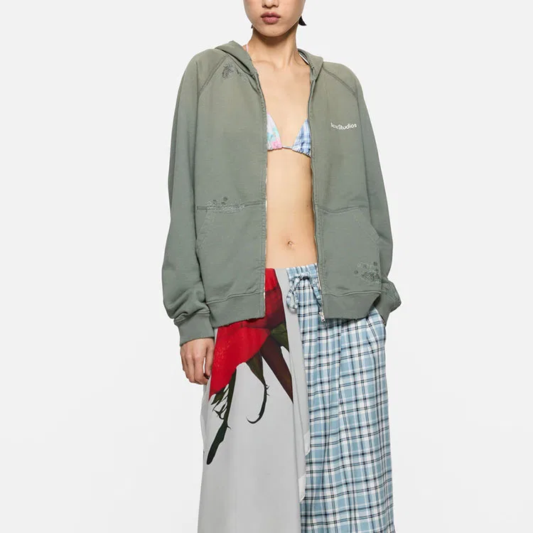 Свитшот из коллекции Midsummer Capsule Acne Studios серый — фото 4