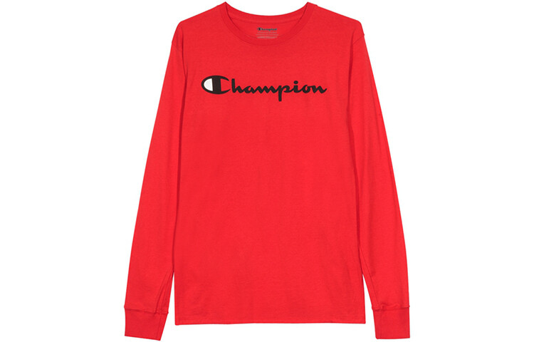 

Футболка унисекс красная Champion, красный