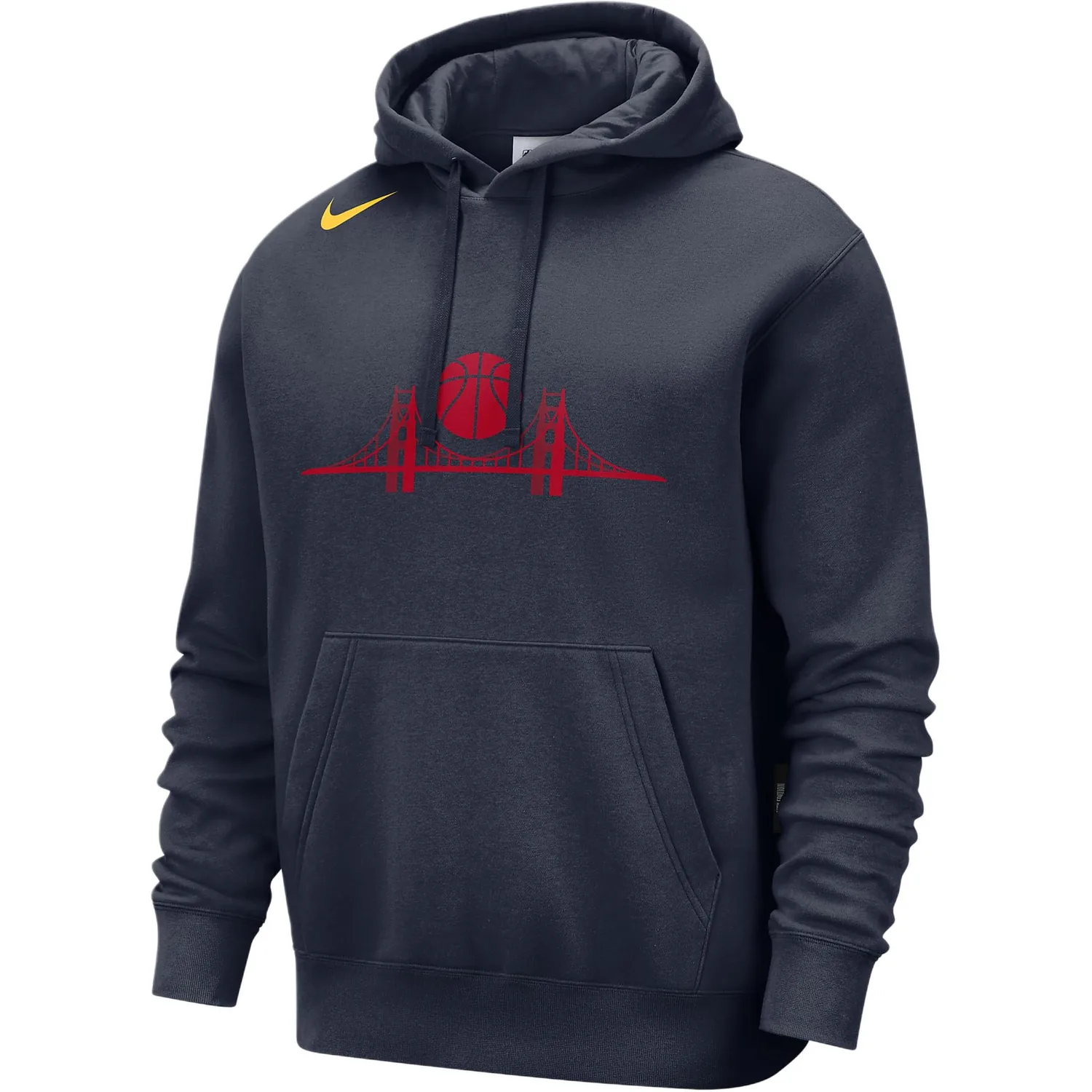 Nike Толстовка Golden State Warriors Club City Edition мужская