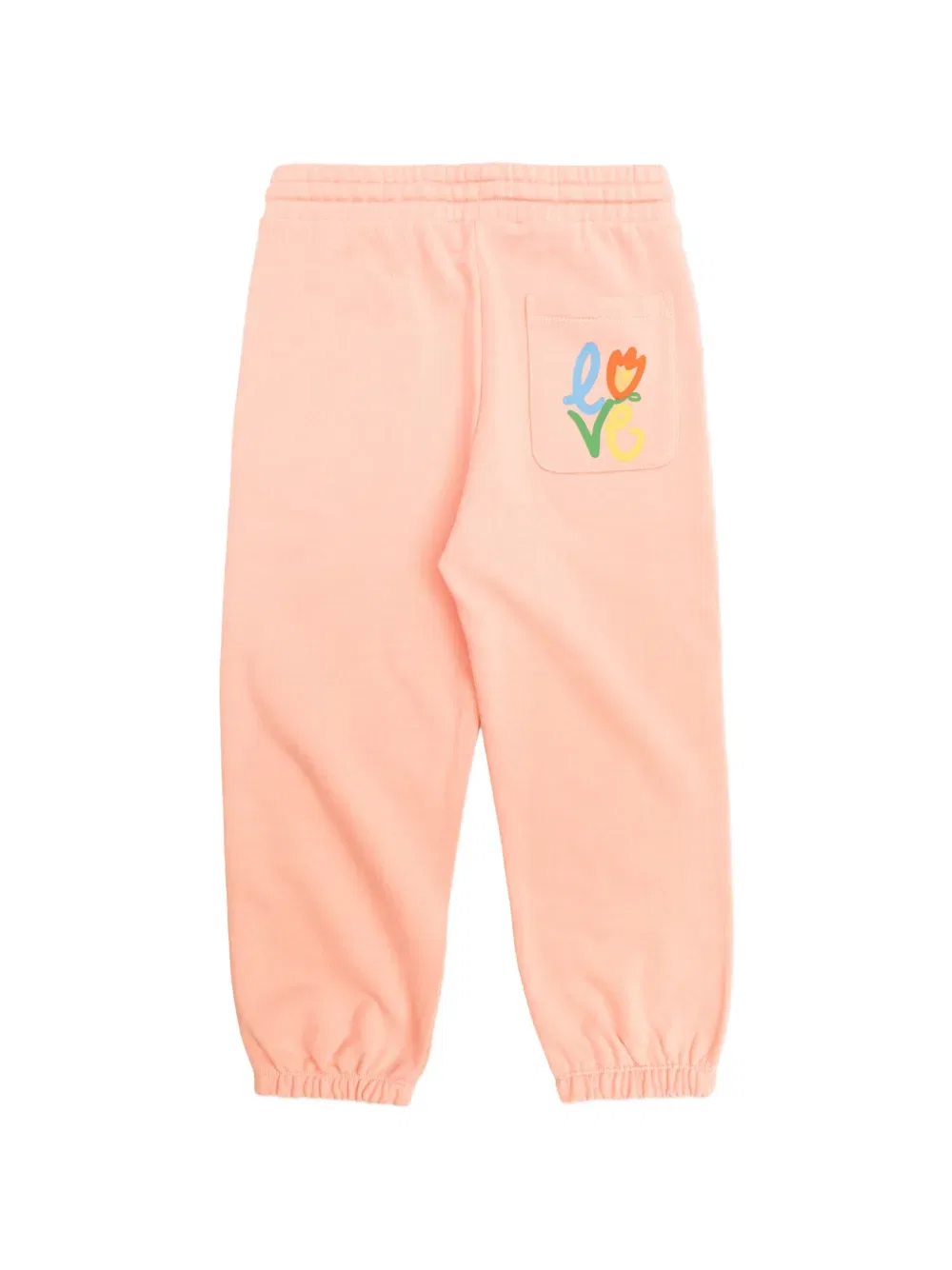 Спортивные штаны с карманами Stella Mccartney Kids, розовый — фото 2