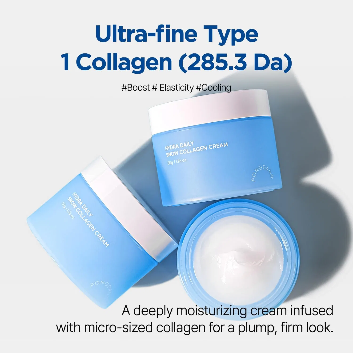 Крем для лица Pongdang — Дневной Hydra Daily Snow Collagen, 52 мл — фото 3
