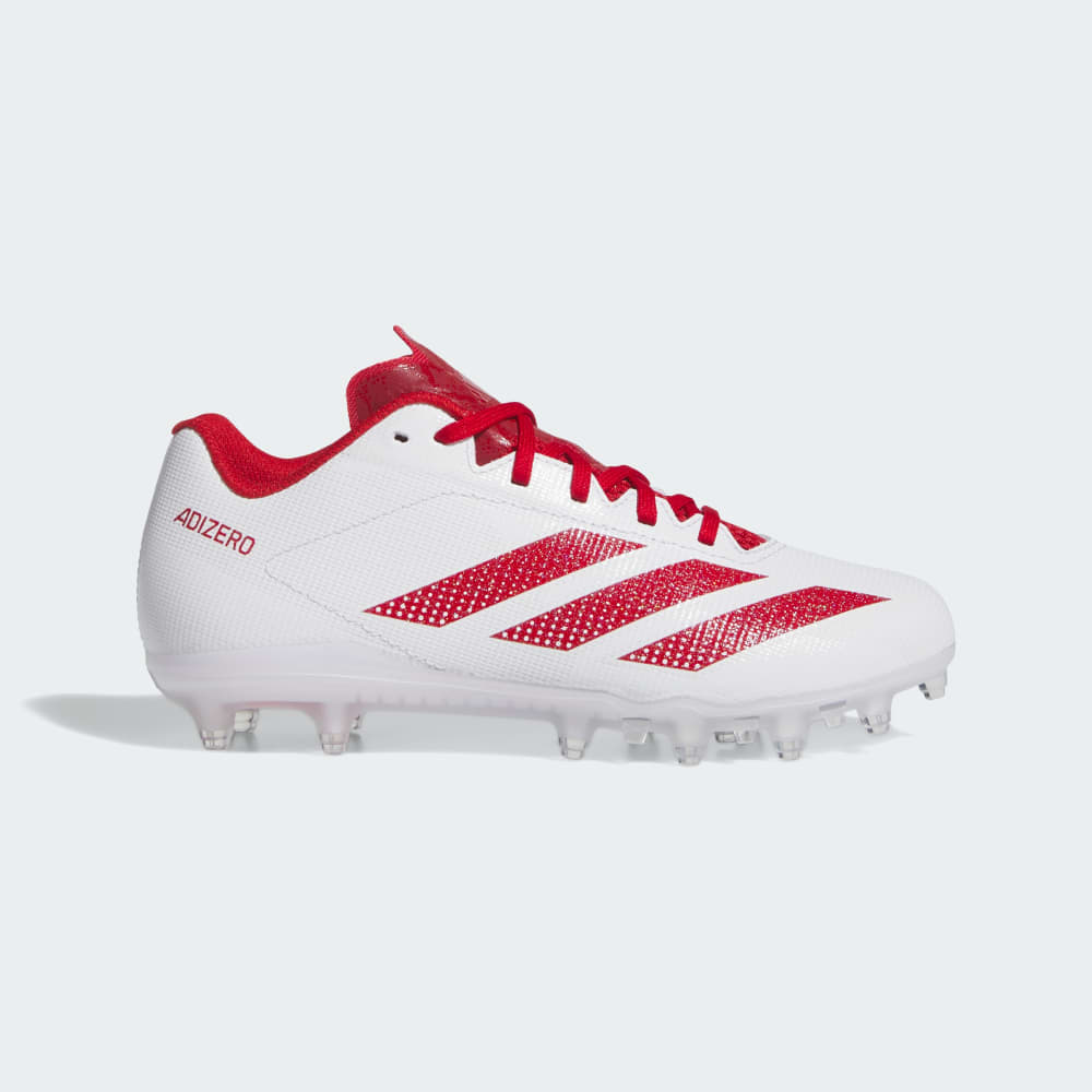 

Бутсы Adidas Adizero Electric.2 II Kids Football Cleats, цвет Cloud White/Team Power Red 2/Cloud White