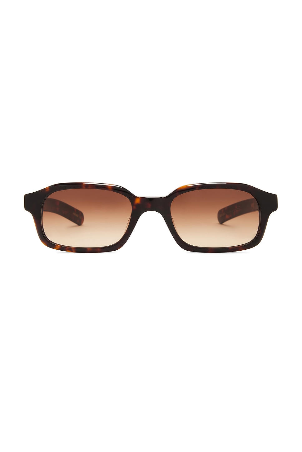 

Солнцезащитные очки Hanky Flatlist, dark tortoise & brown gradient
