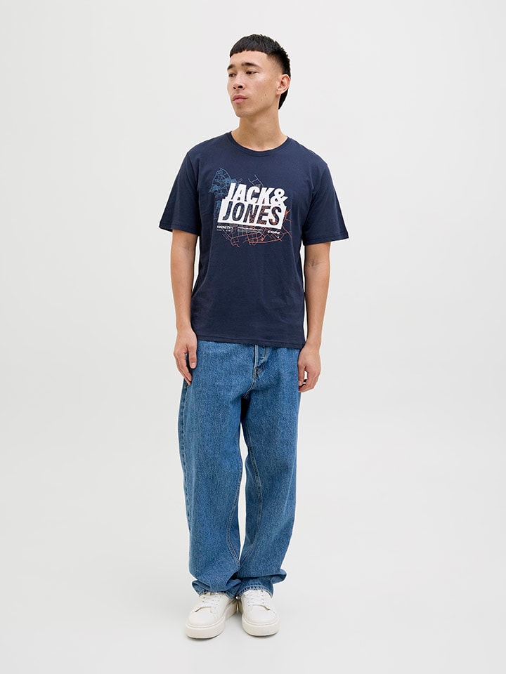 

Футболка Jack & Jones, темно-синий