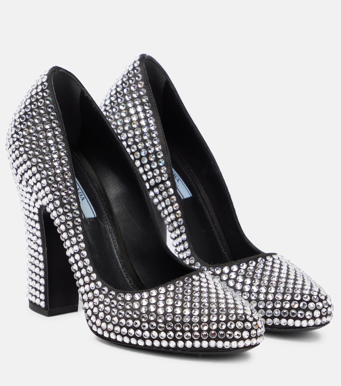 Туфли-лодочки с кристаллами Prada, Cristal