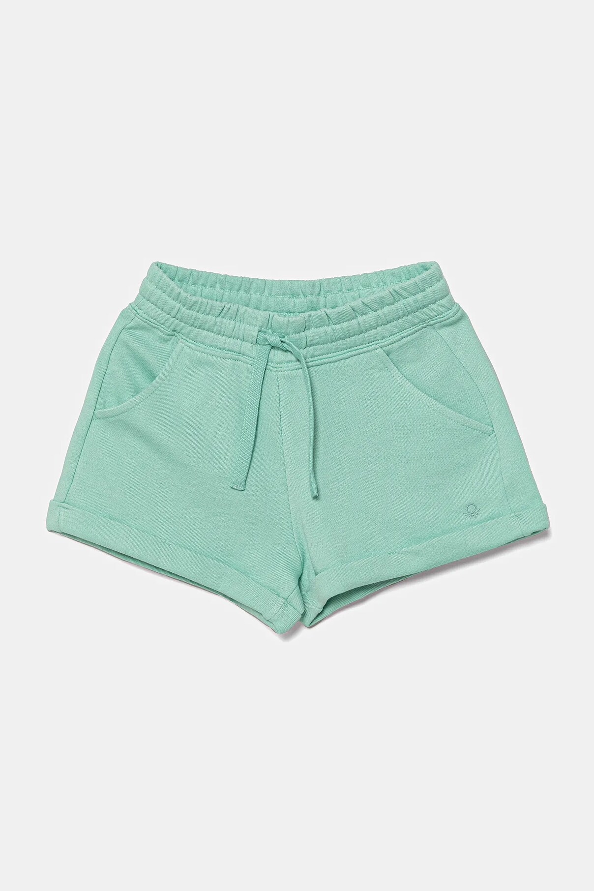 

Детские хлопковые шорты United Colors Of Benetton, бирюзовый