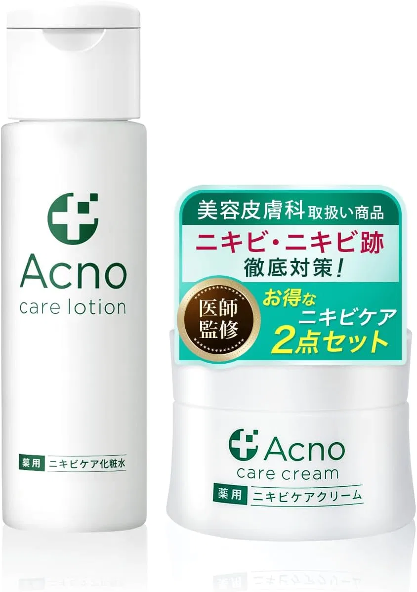 Набор для ухода за кожей от акне Acno Lotion и Cream, 1 шт