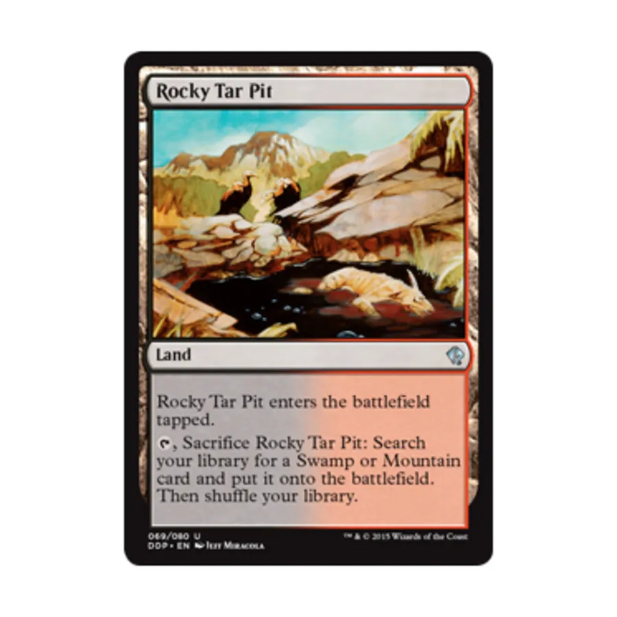 

CCG Рокки Смоляная Яма (U), MTG - Duel Decks - Zendikar vs. Eldrazi