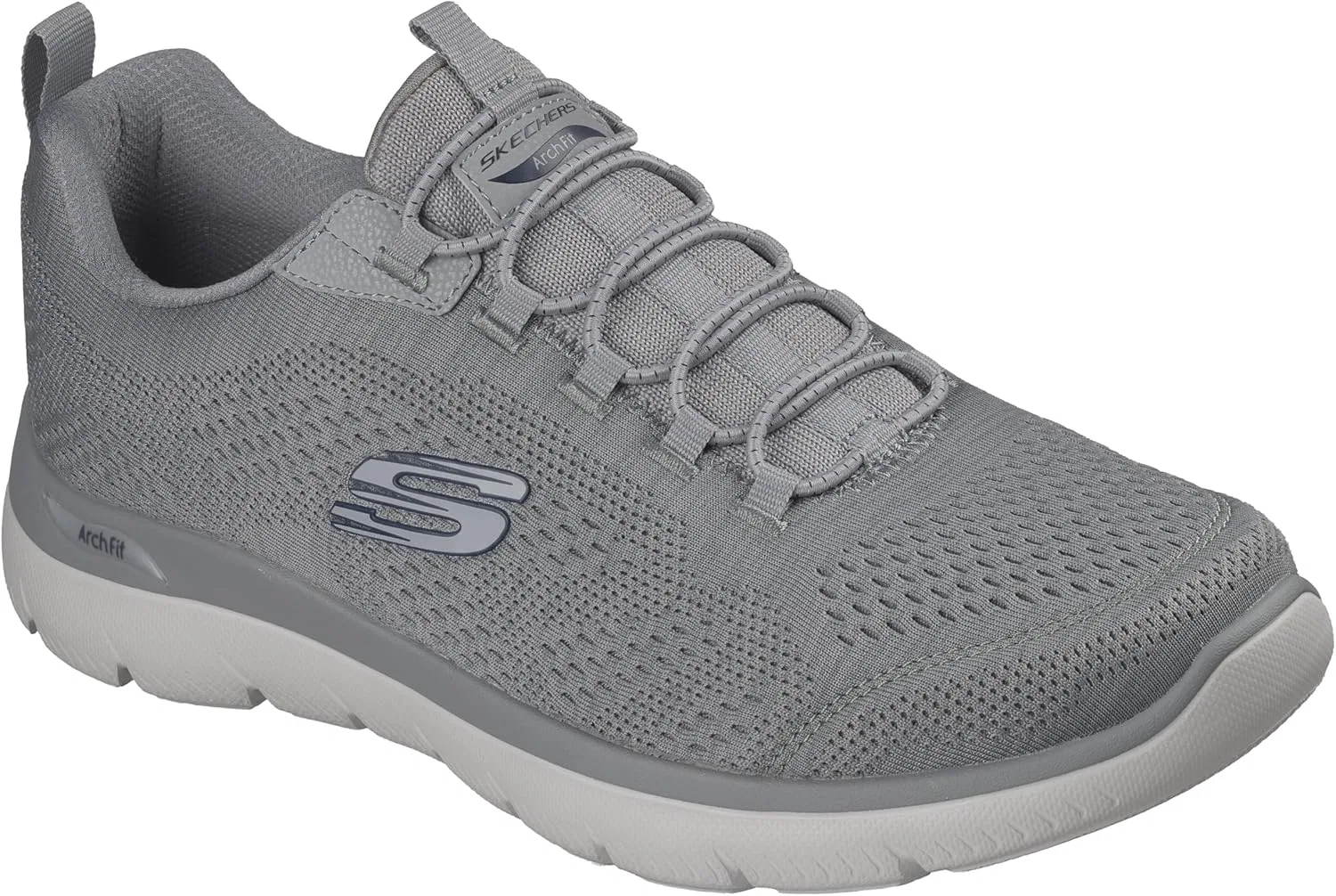 Мужские кроссовки Skechers Arch Fit Summits, Grau Marineblau — фото 4