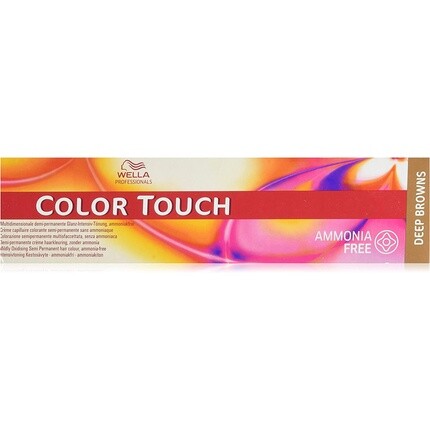 

Полуперманентная краска для волос Color Touch № 4/77 Средне-коричневый интенсивный 60 мл, Wella
