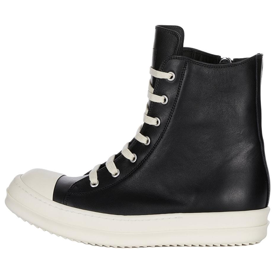 

RICK OWENS /RO Мужские черные кроссовки Hollywood High Top