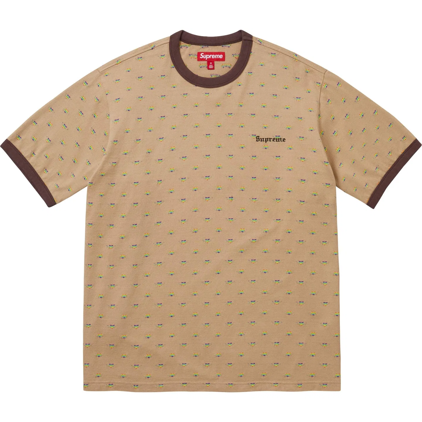 Футболка с интарсией Hearts Supreme Black — фото 3
