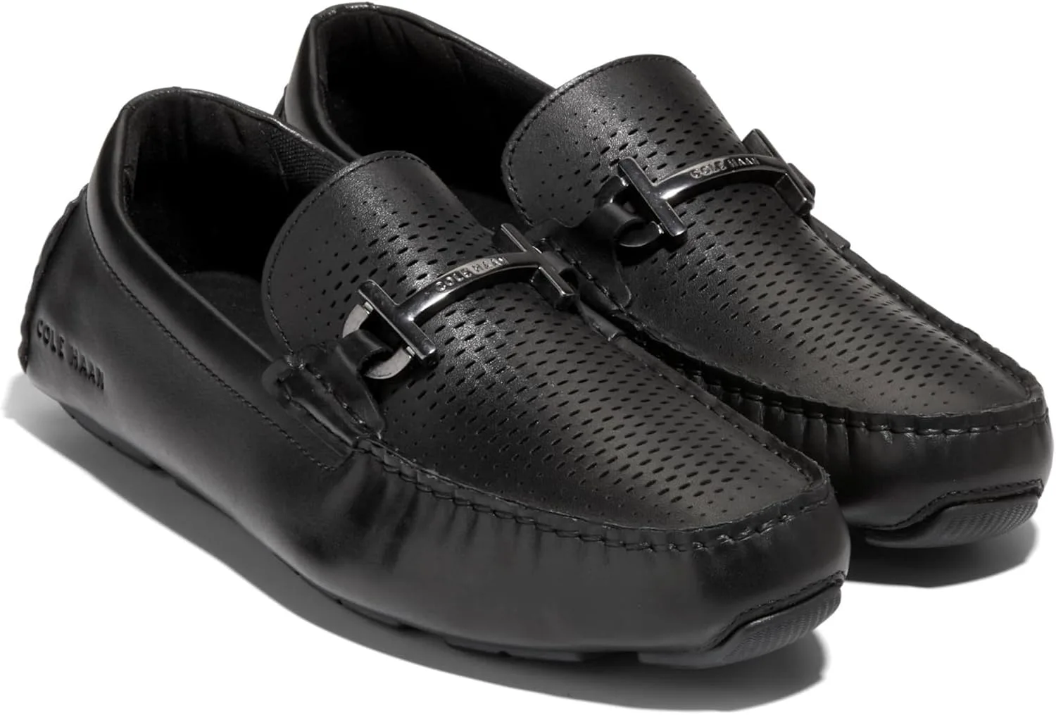 Мужские туфли Cole Haan Grand Laser Bit, черный — фото 2