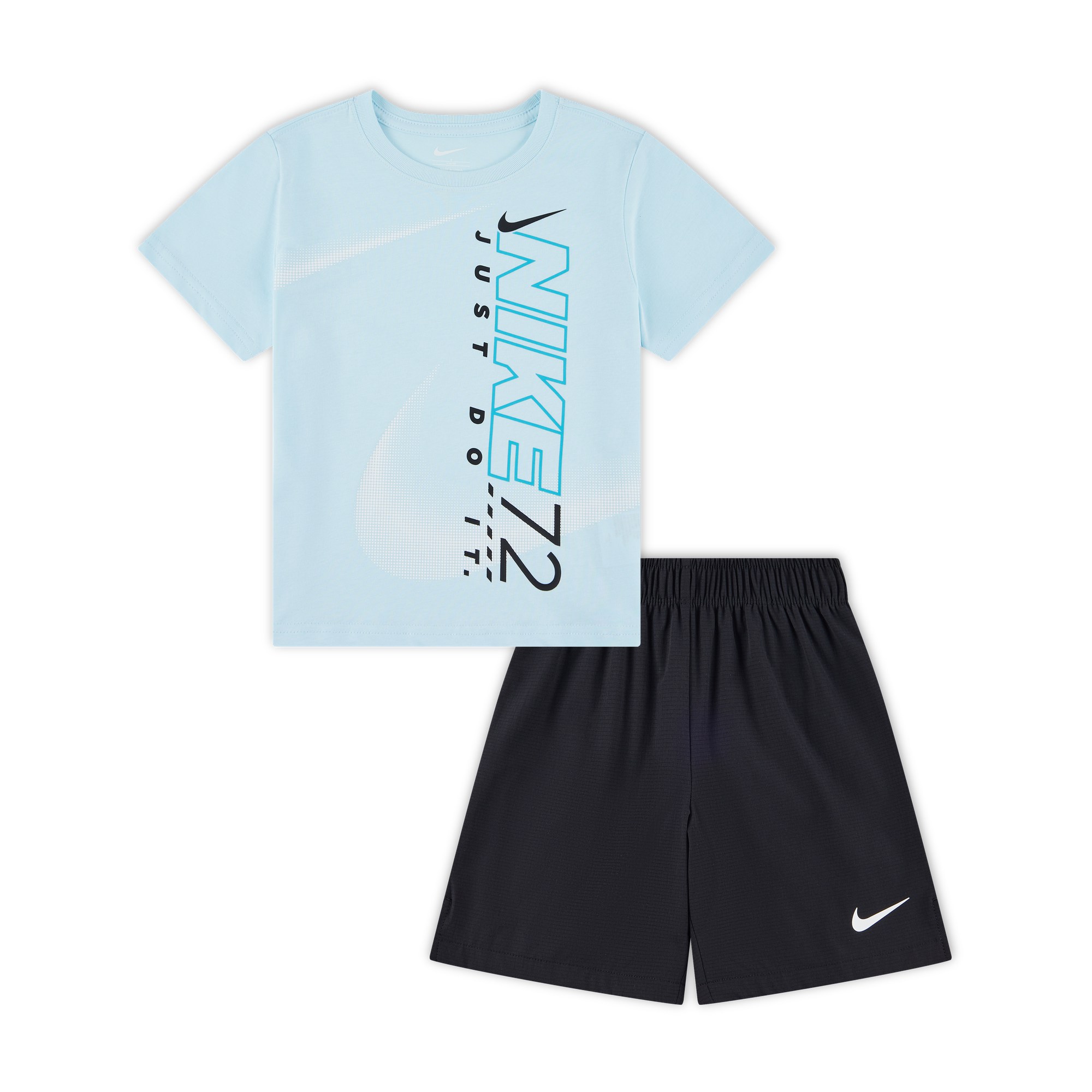 Nike Повседневная спортивная одежда черного цвета для детей от 3 до 7 лет