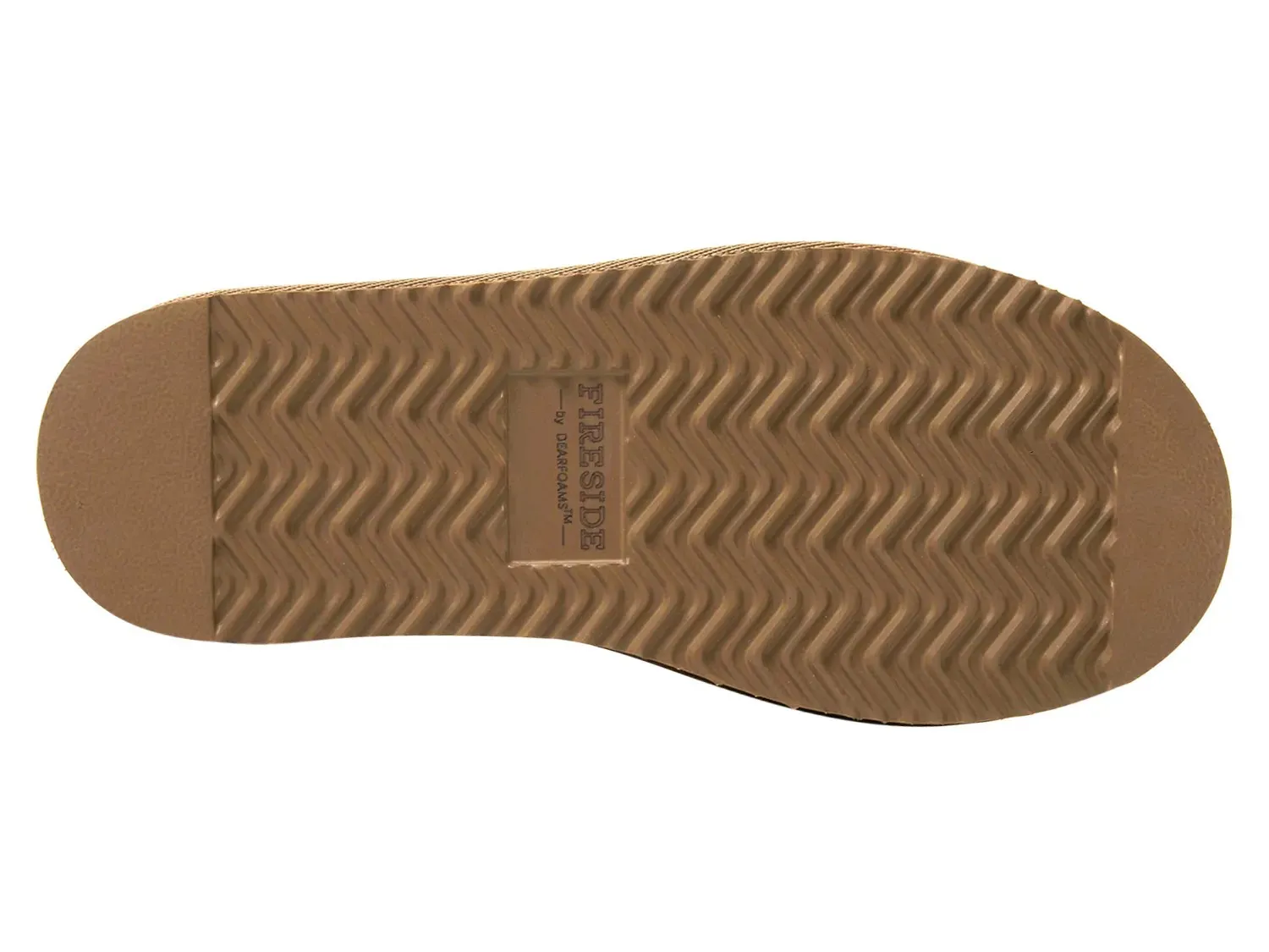 Тапочки на платформе Dearfoams Queenstown — женские, каштановые — фото 3