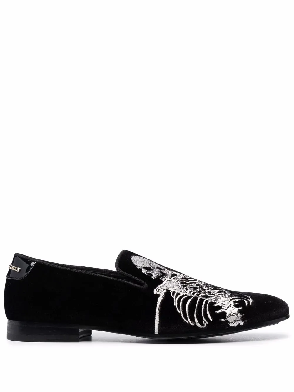 

Лоферы Skeleton Philipp Plein, черный