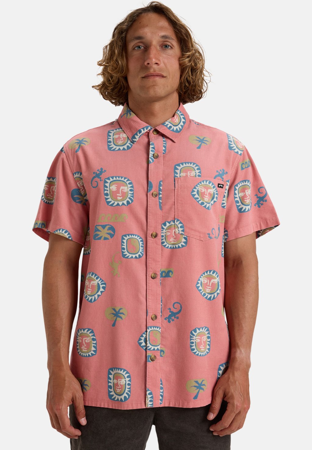 

Рубашка SOLANA SS Billabong, розовый