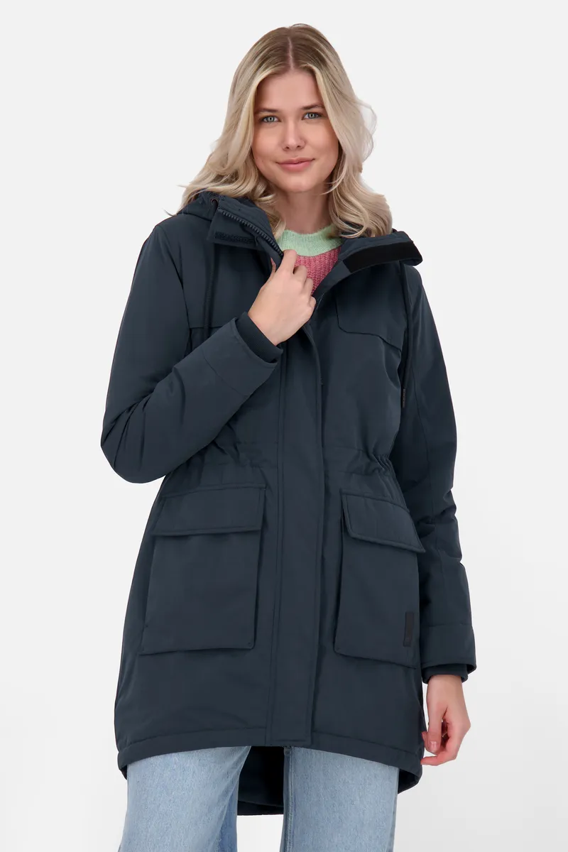 

Зимняя куртка Alife & Kickin "CharlizeAK A Parka женская зимняя куртка на подкладке", цвет морской волны