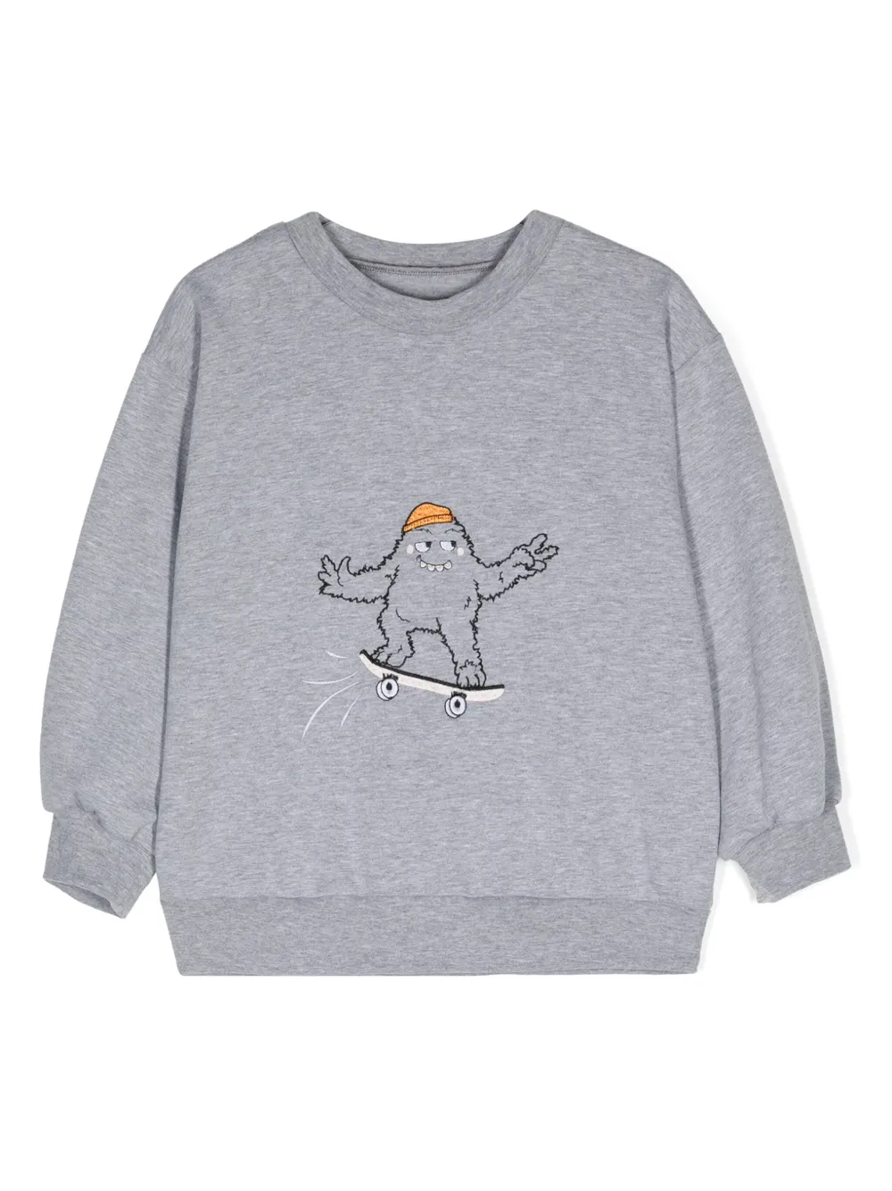 

Толстовка Skater WAUW CAPOW by BANGBANG, серый