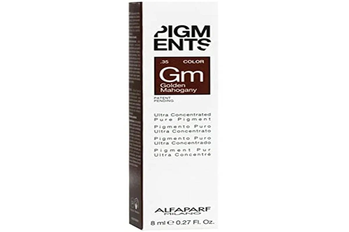 Пигмент для волос «Pigments Colour Golden Mahogany» 6 x 8 мл от Alfaparf Milano Alfaparf Milano, Golden Mahogany
