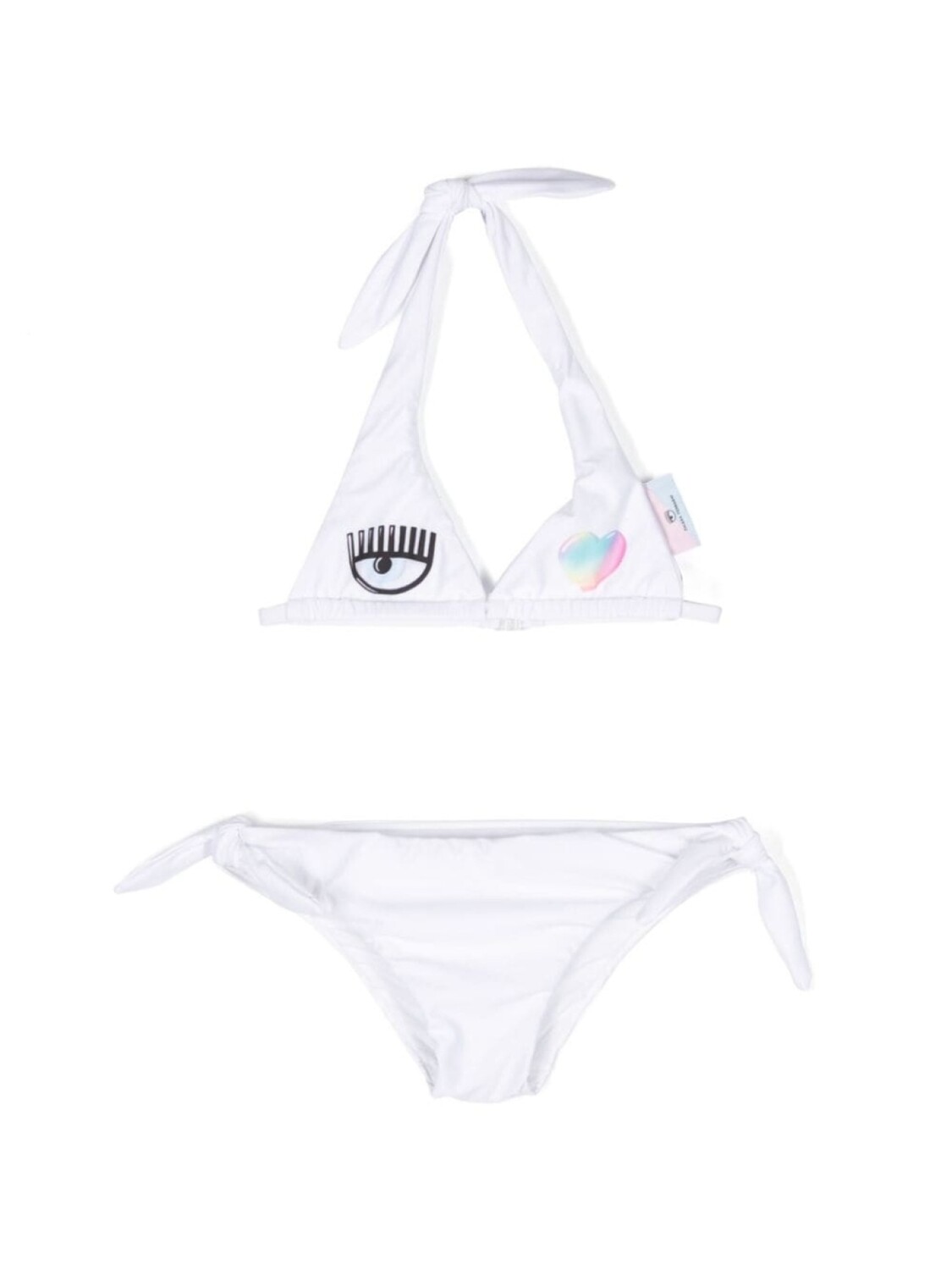 

Chiara Ferragni бикини с принтом Eyelike, белый