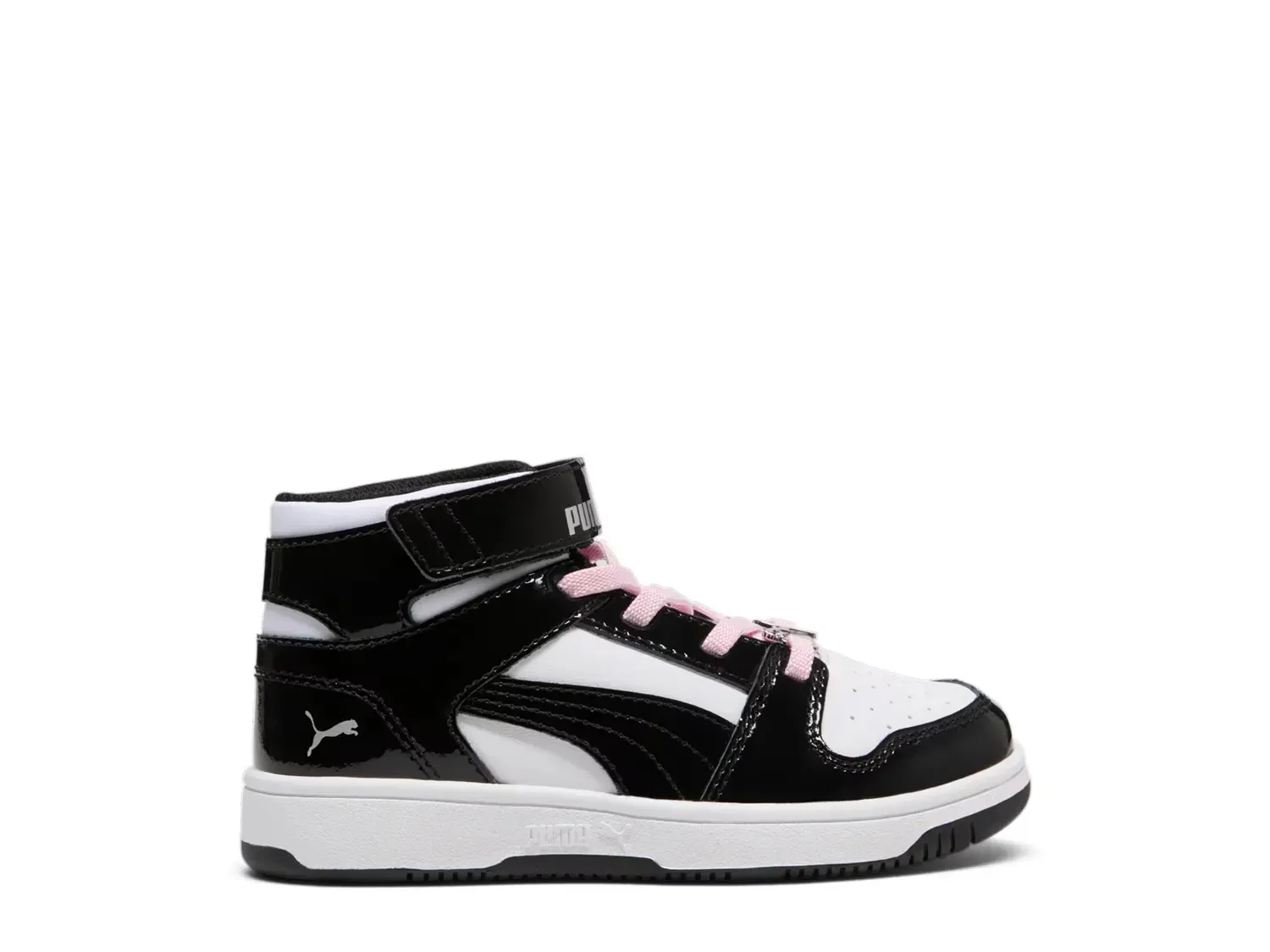 

Кроссовки Rebound Layup Shine V - детские Puma, Black/Pink