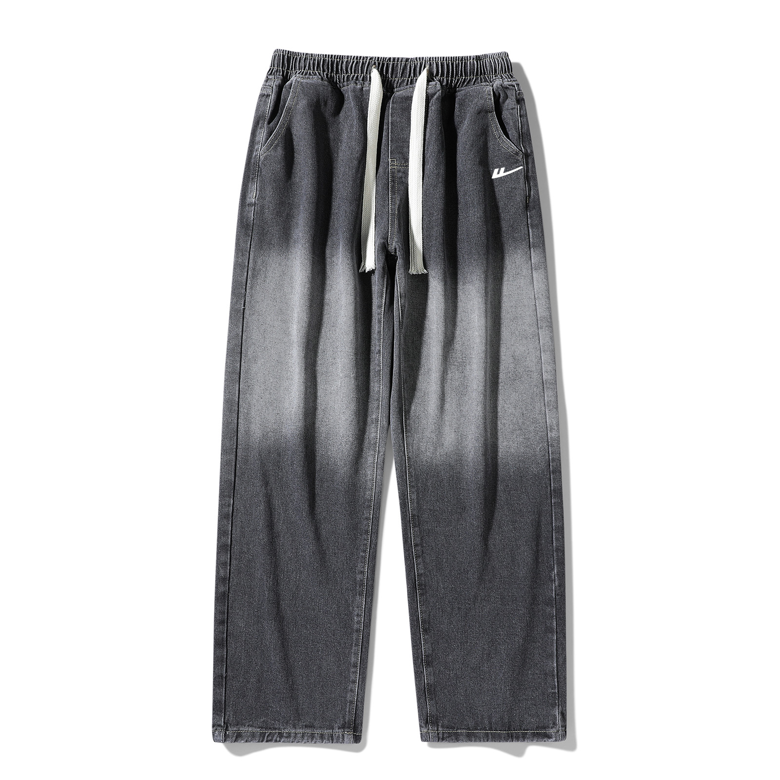 

Джинсы женские утепленные на флисе прямого кроя WARRIOR, черный серый[fleece-lined]