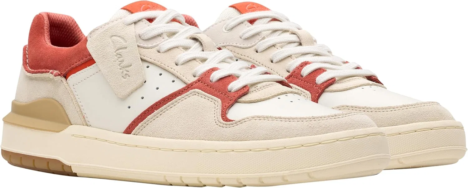 Мужские кроссовки Clarks Courtlite2 LoSneaker, красный — фото 4