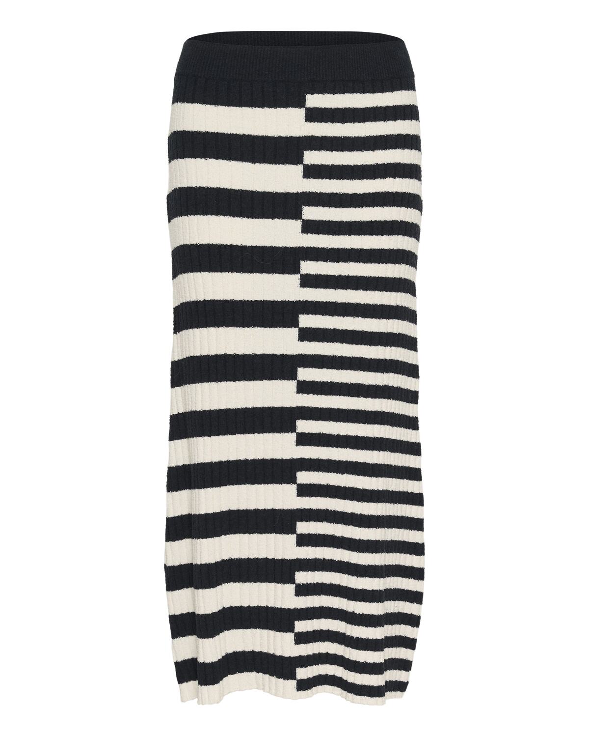 

SOAKED IN LUXURY Юбка 'SLZillia' в цвете Ivory, Black