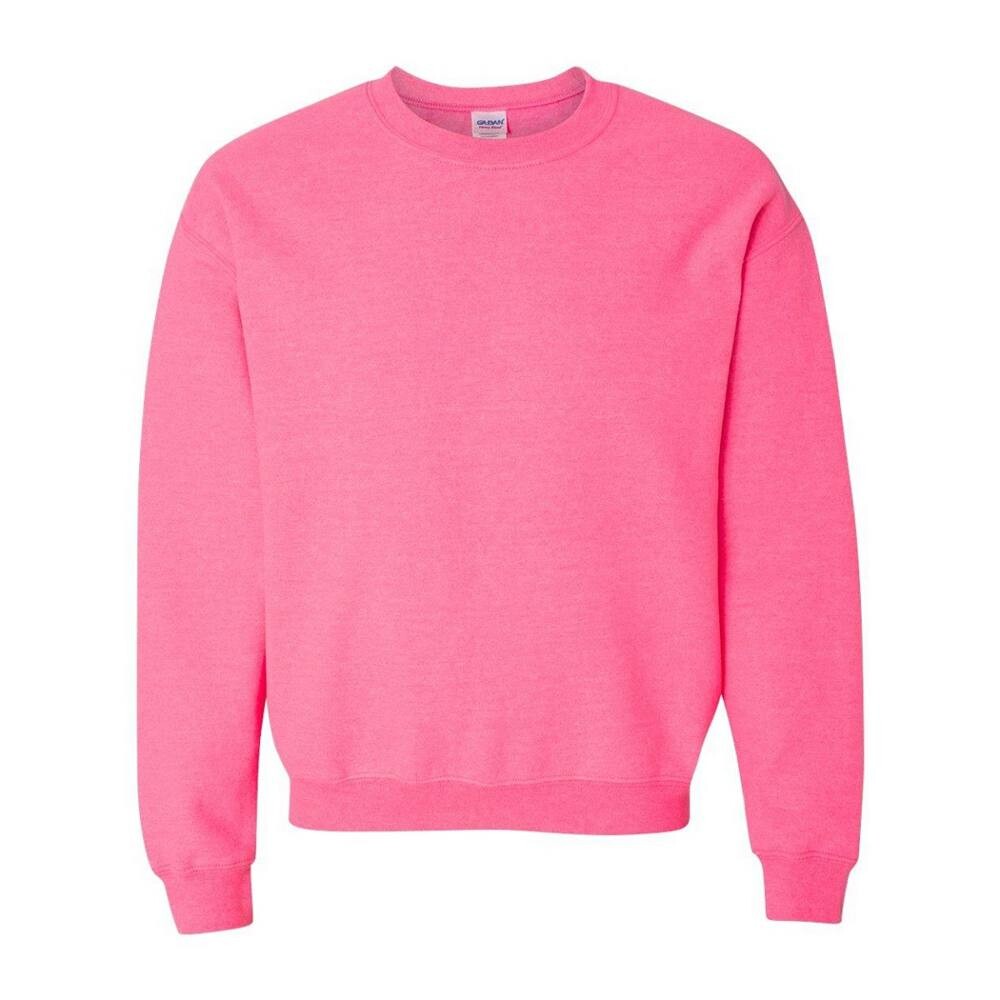 

Толстовка Gildan Heavy Blend с круглым вырезом Floso, цвет Safety Pink