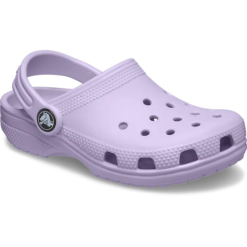 Детские классические сандалии-сабо Crocs, фиолетовый — фото 2