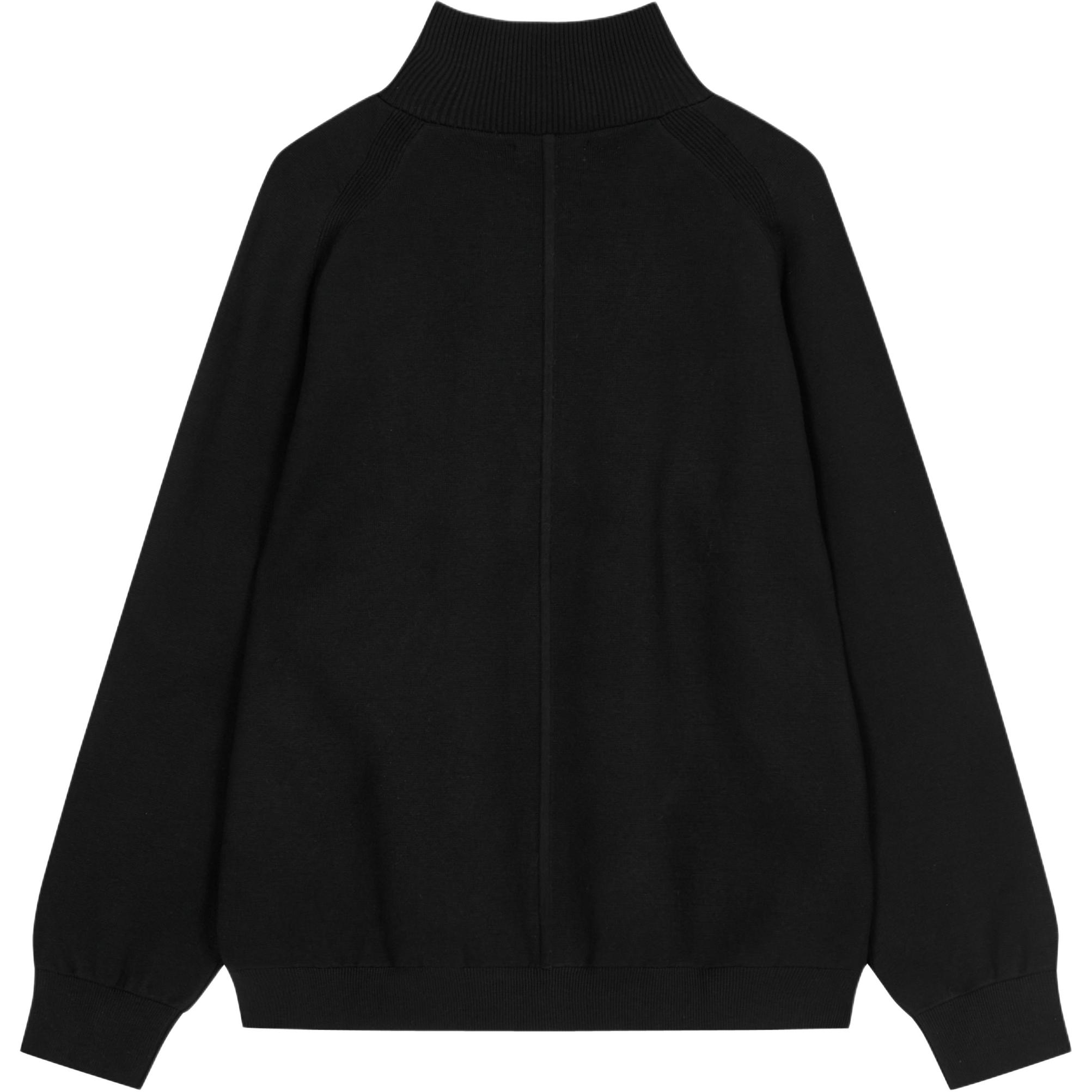 CALVIN KLEIN Свитер Унисекс Черный, UB1-Space Black — фото 3
