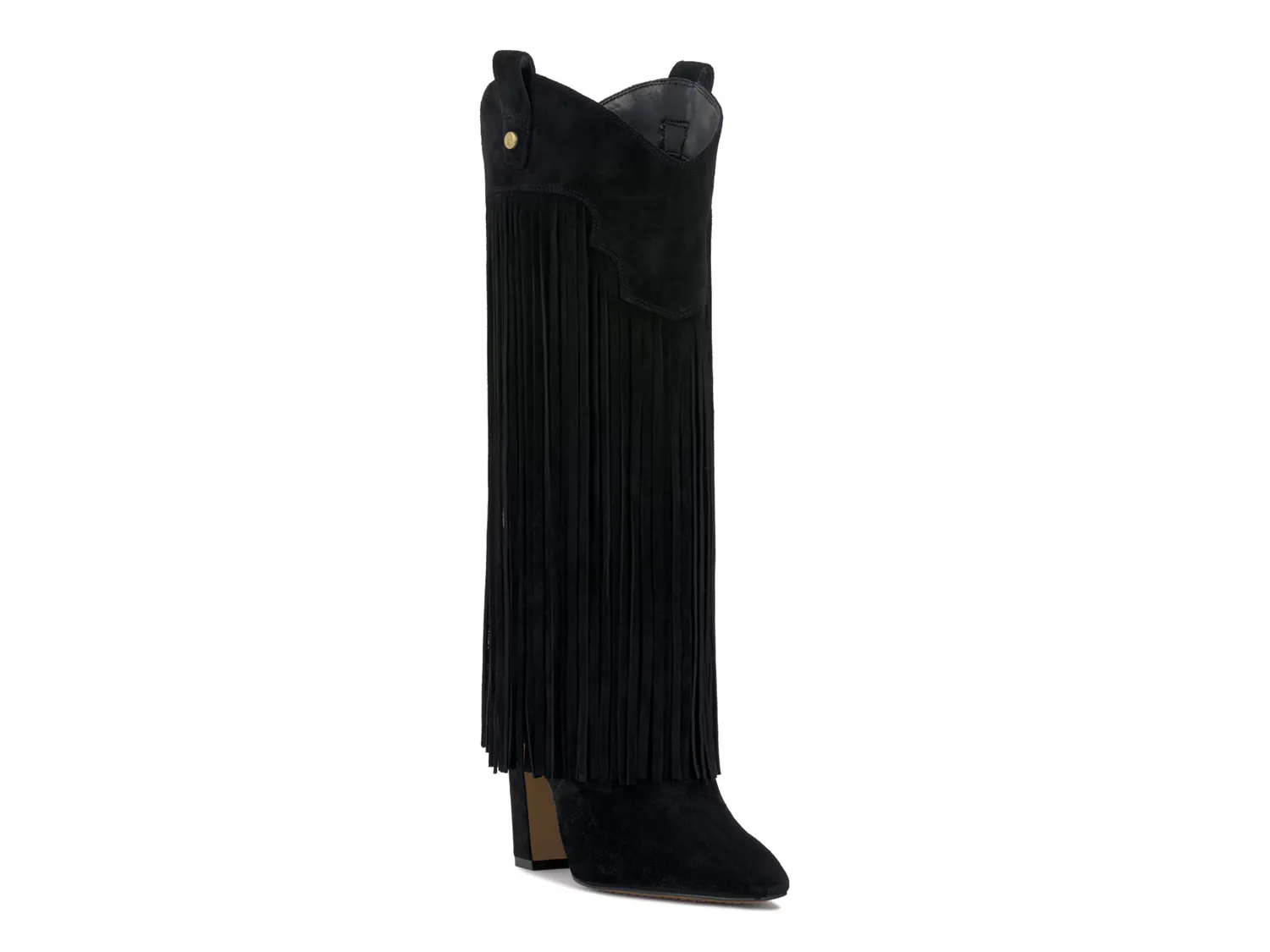 

Сапоги Shela Wide Calf Western Boot Vince Camuto, черный